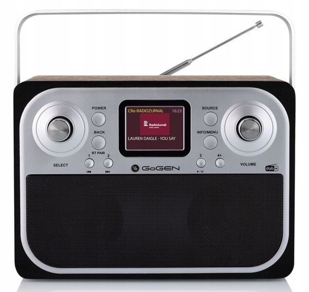 Radio Retro FM DAB+ Bluetooth USB AUX Budzik GoGEN zdjęcie 9
