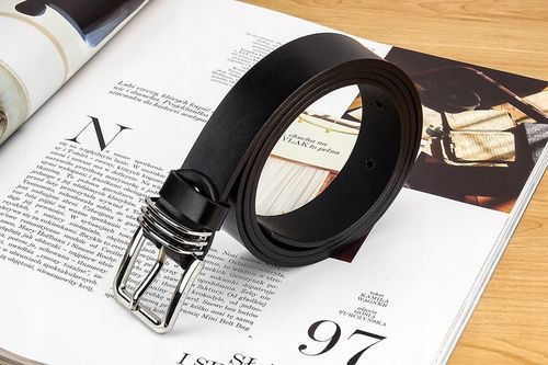 Pasek skórzany CZARNY DAMSKI SKÓRA NATURALNA 130CM GRACIO na Arena.pl