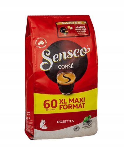 Pady SENSEO PHILIPS CORSE | kawa w padach 60szt. | GRATIS videobook na Arena.pl