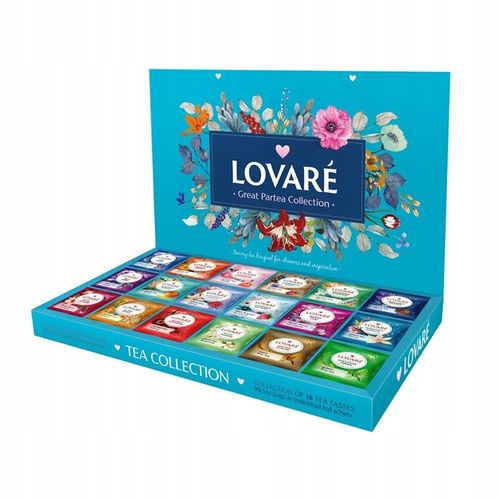 Zestaw Herbat Lovare Great Partea Winter Collection Kolekcja 18 smak 90 tor na Arena.pl