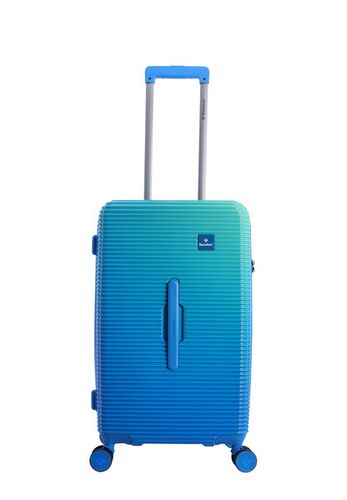 Walizka średnia SAXOLINE Twist Trunk M niebieska na Arena.pl