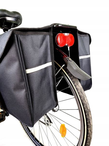 Torba rowerowa na bagażnik sakwa zdjęcie 5