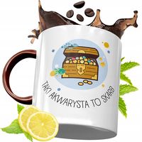 Kubek Bordowy Dla Akwarysty Na Urodziny Prezent Z Nadrukiem Ze Zdjęciem