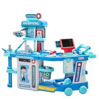 WALIZKA MEDYCZNA DLA MAŁYCH DOKTORÓW ZESTAW