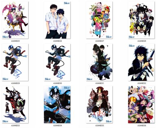 Plakat Ao no Exorcist DO WYBORU na Arena.pl