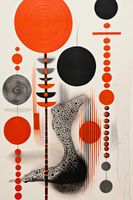 Plakat 20x30cm Kontrastowy Kosmos