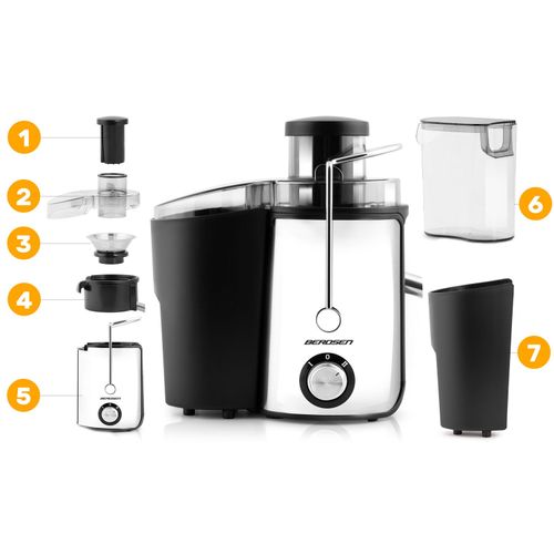 Sokowirówka 600W BD-750 Berdsen czarna na Arena.pl