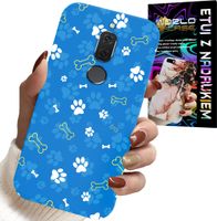 ETUI DO HUAWEI MATE 10 LITE - ŁAPKI KOŚCI PIES PATROL WZORY DLA DZIECI
