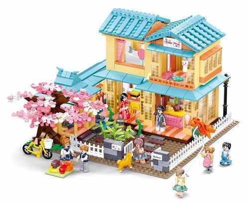 KLOCKI SLUBAN dla dziewczynek Duzy dom XXL w górach 1029 - B1017 na Arena.pl