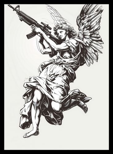 Plakat 25x35cm Anioł Wojny na Arena.pl