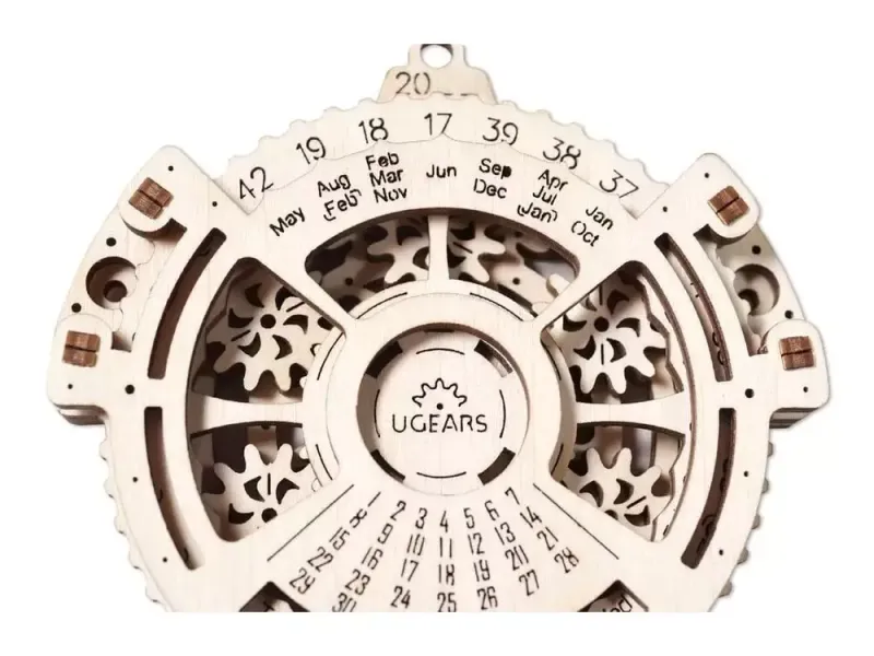 UGears Date Navigator puzzle 3D 412065 zdjęcie 6