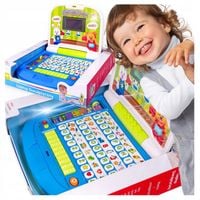 Komputerek dziecięcy laptop dla dzieci interaktywny edukacyjny komputer