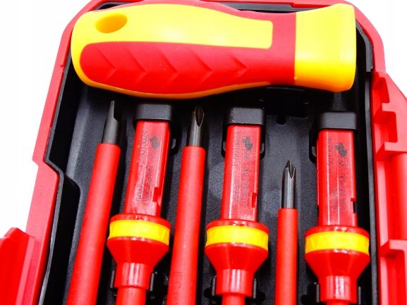 Zestaw wkrętaków wkrętaki izolowane 13-el. 1000V zdjęcie 2