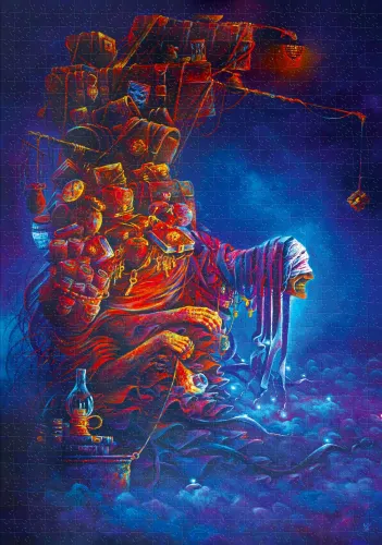 Puzzle Good Loot 1000 elementów Sebastian Moń Ciężar doświadczeń na Arena.pl