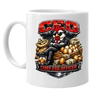 CEO: Chief Egg Officer - kubek na prezent