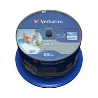 VERBATIM BD-R BLU-RAY 25GB 6x Printable 50szt !!!!