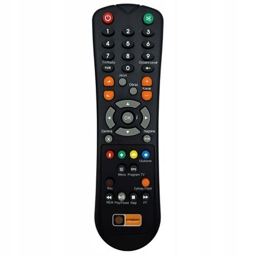 Oryginalny Pilot Cyfrowy Polsat HD2000 HD3000 HD5000 + baterie GP 2szt na Arena.pl