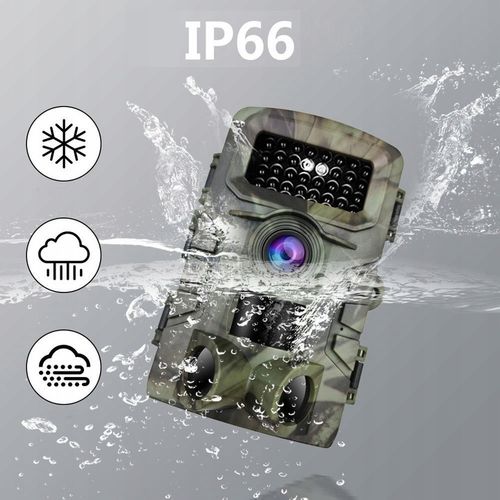 Kamera Leśna Fotopułapka Myśliwska Ip66 Czujnik Ruchu IR Tryb Nocny na Arena.pl