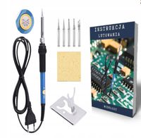 LUTOWNICA PRECYZYJNA KOLBOWA OPOROWA Z REGULACJĄ 60W GROTY PORADNIK