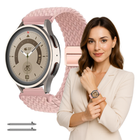 Pasek do Huawei Watch GT4 / GT5 / GT6 41mm opaska różowy uniwersalny 18mm