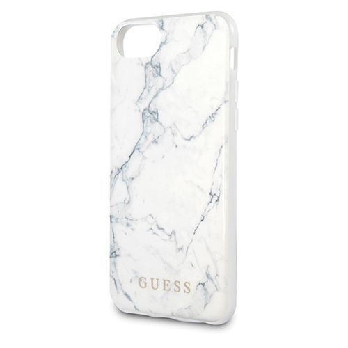 Guess Marble Etui do iPhone SE 2020/8/7 (White) na Arena.pl