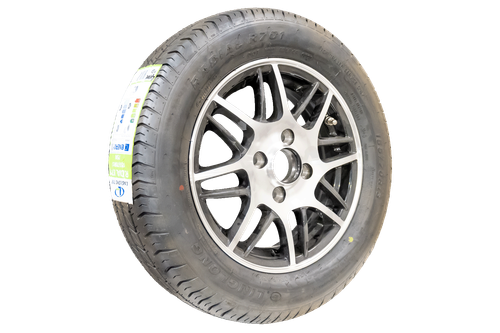 OUTLET Koło do przyczepki OPONA LINGLONG 155/70 R13 75N FELGA ALU UNITRAILER 4Jx13" 4x100 ET:30 na Arena.pl