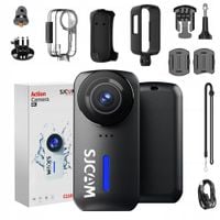 kamera sportowa sjcam c110 + black 4k30fps 20mp wodoodporna wi-fi gyro stab