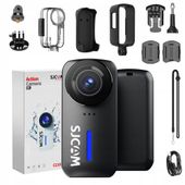kamera sportowa sjcam c110 + black 4k30fps 20mp wodoodporna wi-fi gyro stab
