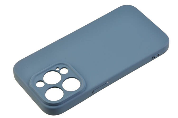 Etui silikonowe Tint do Apple iPhone 15 Pro granatowy zdjęcie 2