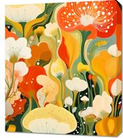 Obraz 60x70cm Kwiatowy Raj