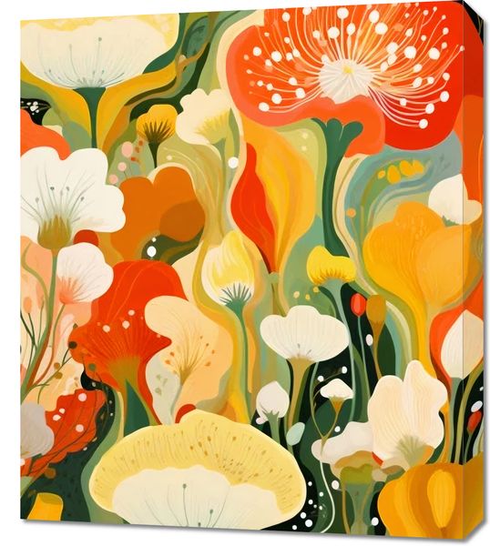 Obraz 60x70cm Kwiatowy Raj zdjęcie 1