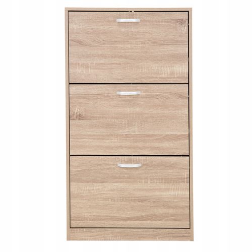 szafka na buty regał 3 komory obuwie komoda pojemna do przedpokoju regał na Arena.pl