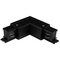 Kątowy łącznik 3-fazowy 8010 Zumaline L-kształtny czarny