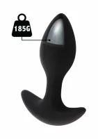 hidden desire weighted anal plug 185g silikonowy z obciążeniem