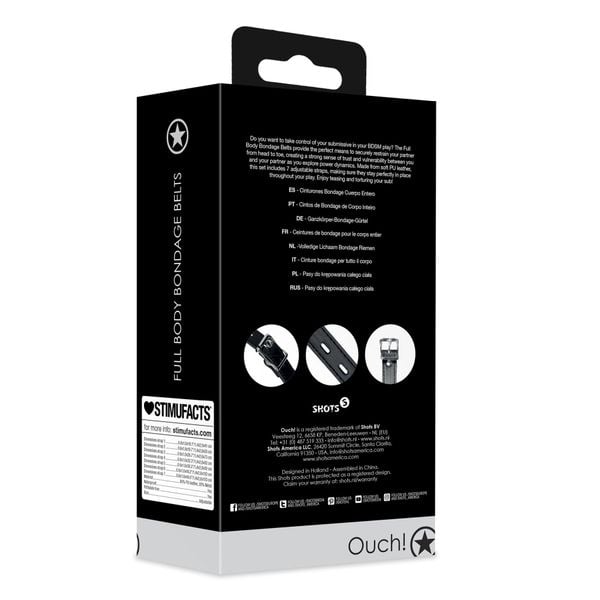 Full Body Bondage Belts zdjęcie 3