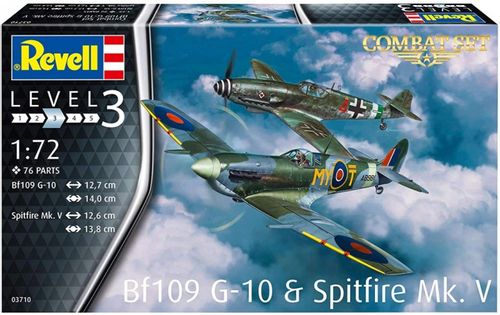 Model Plastikowy Bf109G-10 & Spitfire Mk.v na Arena.pl