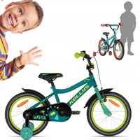 Rower dziecięcy dla chłopca lekki Kellys Wasper 2023 teal