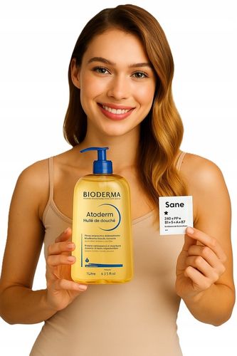 BIODERMA ATODERM HUILE OLEJEK NAWILŻAJĄCY DO KĄPIELI I POD PRYSZNIC 1000ml na Arena.pl