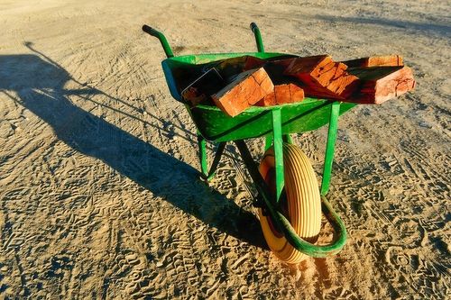 KOŁO KÓŁKO DO TACZKI TACZEK PEŁNE 4.00-8 400-8 400x8 BEZDĘTKOWE PEŁNE na Arena.pl