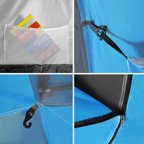 NILS Namiot Turystyczny Kempingowy 6 Osobowy Wodoodporny + Pokrowiec na Arena.pl