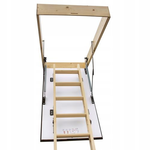 Schody Strychowe Wyłaz na Strych 4STEP GREENLINE 120x80 35mm 1,05 na Arena.pl
