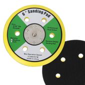 dysk tarcza na rzep do szlifierki pneumatycznej 150mm 5/16” (~m8) 6 otworów