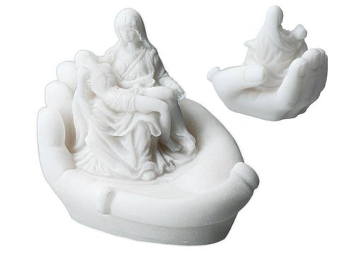 Pieta na dłoni 395-0469 Biały na Arena.pl