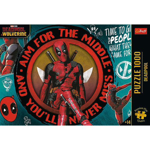 Puzzle - 1000 Premium Plus - Deadpool Trefl - 10835 na Arena.pl