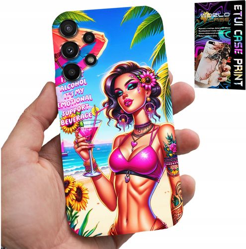 ETUI DO SAMSUNG GALAXY A32 4G - IT'S NOT ALCOHOL IT'S MY EMOTIONAL CASE na Arena.pl