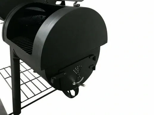 SOLIDNY GRILL WĘGLOWY ELFUEGO EDMONTON Z WĘDZARNIĄ zdjęcie 7