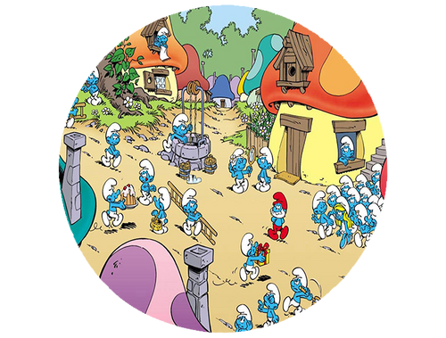 Podkładka pod myszkę Smerfy na Arena.pl