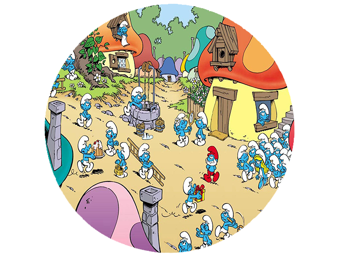 Podkładka pod myszkę Smerfy zdjęcie 2