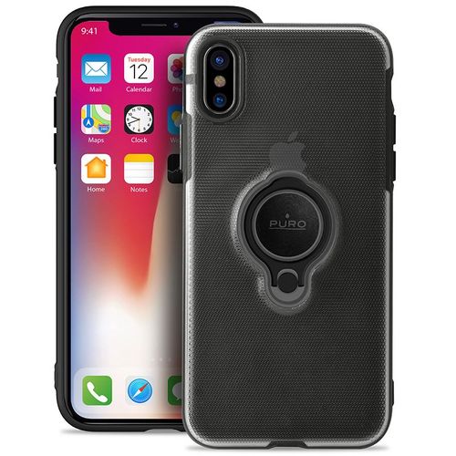 PURO MAGNET RING COVER Apple iPhone X - BLACK na Arena.pl