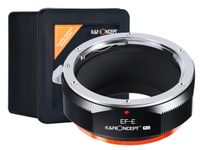 Adapter CANON EOS EF EF-S do SONY NEX E Mount A6500 A7 A9 K&F PRO